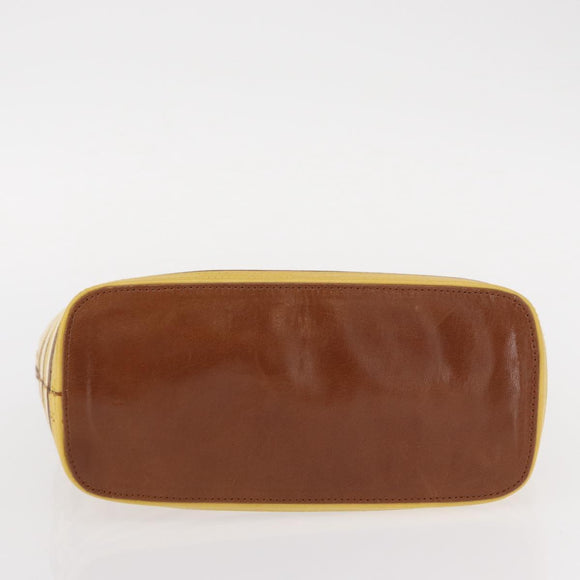 PRADA Hand Bag Leather Brown Auth BA8023