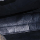 BOTTEGA VENETA INTRECCIATO Tote Bag Leather Black Gold Auth BA8028-11