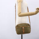 BALENCIAGA Shoulder Bag Leather Beige Silver Auth BA8029-23