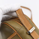 BALENCIAGA Shoulder Bag Leather Beige Silver Auth BA8029-9