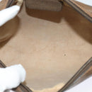 GUCCI GG Supreme Web Sherry Line Clutch Bag PVC Beige Gold 84 01 012 Auth BA803-10