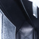 CELINE Hand Bag Leather 2way White Silver Auth BA8030-20