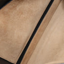 LOEWE Anagram Shoulder Bag Leather Black Silver Auth BA8031-19