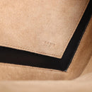 LOEWE Anagram Shoulder Bag Leather Black Silver Auth BA8031-12