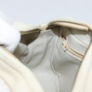 CHANEL Matelasse Chain Shoulder Bag Lamb Skin Beige Gold CC Auth BA8033-21