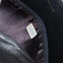 CHANEL Matelasse Shoulder Bag Lamb Skin Black Gold CC Auth BA8034-11