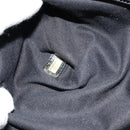 CHANEL Chain Tote Bag Caviar Skin Black Silver CC Auth BA8036-12