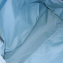 CHANEL New Travel Line Tote Bag Nylon Light Blue Silver CC Auth BA8038-16