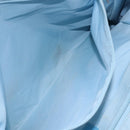 CHANEL New Travel Line Tote Bag Nylon Light Blue Silver CC Auth BA8038-20