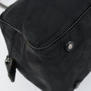 CHANEL New Travel Line Hand Bag Nylon Black CC Auth BA8039-14