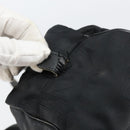 CHANEL New Travel Line Hand Bag Nylon Black CC Auth BA8039-10