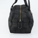 CHANEL New Travel Line Hand Bag Nylon Black CC Auth BA8039-3