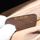 GUCCI GG Supreme Web Sherry Line Bag PVC Beige Gold 904 02 084 Auth BA804-22