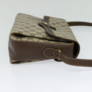 GUCCI GG Supreme Web Sherry Line Bag PVC Beige Gold 904 02 084 Auth BA804-4