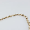 CHANEL Matelasse Ketten-Schultertasche Lammleder Beige Gold CC Auth ba8041M-8