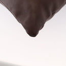 BURBERRY Hand Bag Leather Brown Gold Auth BA8046-15