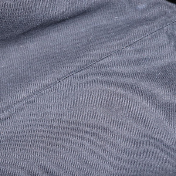 BURBERRY Hand Bag Leather Brown Gold Auth BA8046