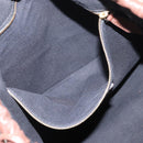 BURBERRY Hand Bag Leather Brown Gold Auth BA8046-24