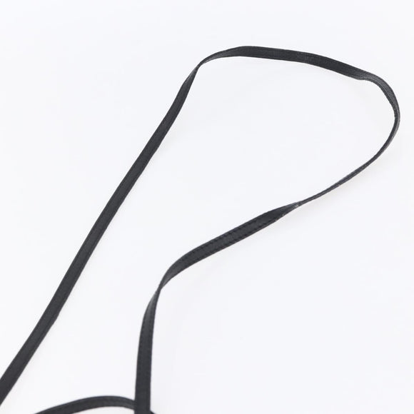 Chloe Lily Hand Bag Leather 2way Black Silver Auth BA8050