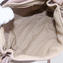 Chloe Lily Hand Bag Leather 2way Pink Gold Silver Auth BA8051-11