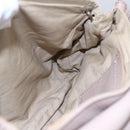 Chloe Lily Hand Bag Leather 2way Pink Gold Silver Auth BA8051-21