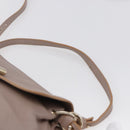 Chloe Lily Hand Bag Leather 2way Pink Gold Silver Auth BA8051-8