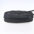 Chloe Etel Hand Bag Leather 2way Black Gold Auth BA8052-12