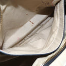 Chloe Etel Hand Bag Leather 2way Black Gold Auth BA8052-22