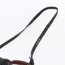 Chloe Etel Hand Bag Leather 2way Black Gold Auth BA8053-10