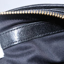 Chloe Etel Hand Bag Leather 2way Black Gold Auth BA8053-18