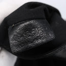 Chloe Etel Hand Bag Leather 2way Black Gold Auth BA8054-12