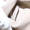 Chloe Fay Shoulder Bag Suede Leather Blue Gold Auth BA8055-12