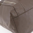 Chloe Eclipse Tote Bag Leather Beige Brown Auth BA8056-11