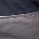 Chloe Eclipse Tote Bag Leather Beige Brown Auth BA8056-15