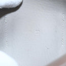 HERMES Dogon Duo GM Wallet Leather Gray Auth BA8060-12