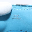 HERMES Carre Pocket Pouch Leather Multicolor Auth BA8061M-13