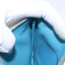 HERMES Carre Pocket Pouch Leather Multicolor Auth BA8061M-15