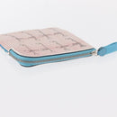 HERMES Carre Pocket Pouch Leather Multicolor Auth BA8061M-6