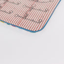 HERMES Carre Pocket Pouch Leather Multicolor Auth BA8061M-8