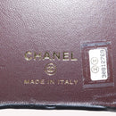 CHANEL Matelasse Chain iPhone Case Lamb Skin Black Gold CC Auth BA8062-14