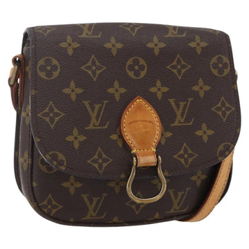 LOUIS VUITTON Monogram Saint Cloud MM Shoulder Bag M51243 LV Auth BA8066