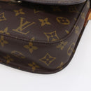 LOUIS VUITTON Monogram Saint Cloud MM Shoulder Bag M51243 LV Auth BA8066-14