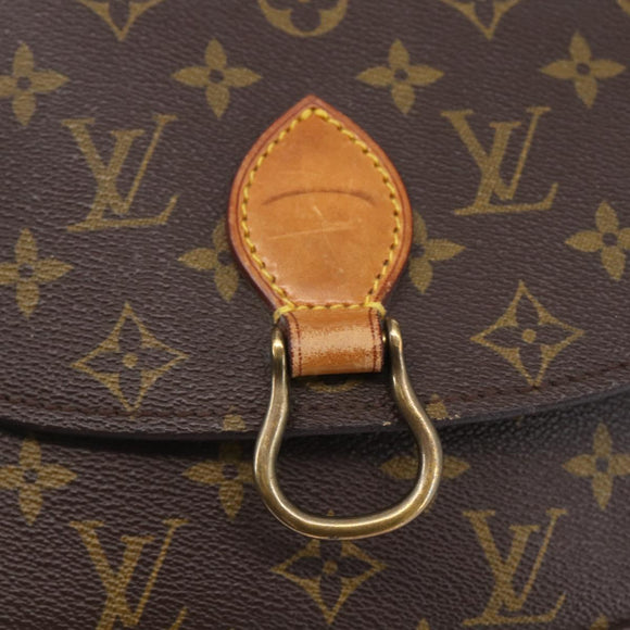 LOUIS VUITTON Monogram Saint Cloud MM Shoulder Bag M51243 LV Auth BA8066