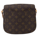 LOUIS VUITTON Monogram Saint Cloud MM Shoulder Bag M51243 LV Auth BA8066-2