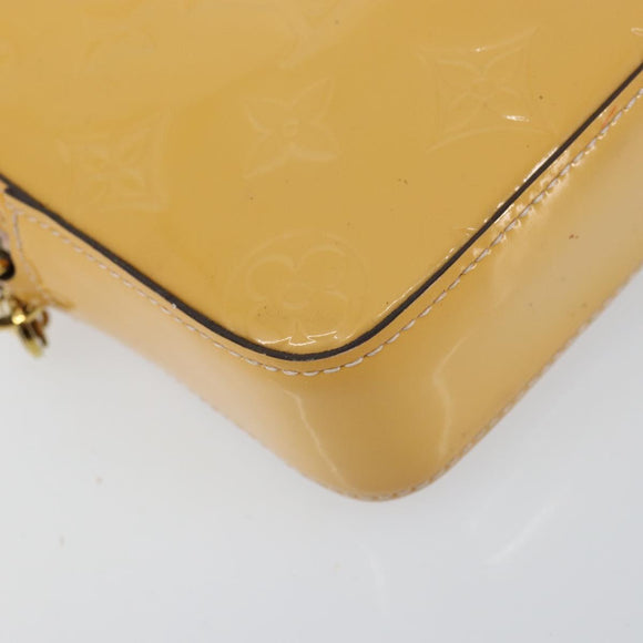 LOUIS VUITTON Monogram Vernis Kameratasche Rose Valerine M64058 LV Auth BA8067