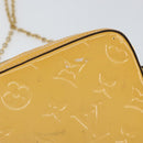 LOUIS VUITTON Monogram Vernis Kameratasche Rose Valerine M64058 LV Auth BA8067-9