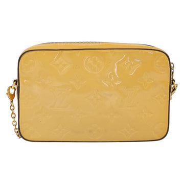 LOUIS VUITTON Monogram Vernis Camera Pouch Rose Valerine M64058 LV Auth BA8067 - 0