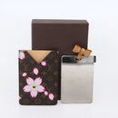 LOUIS VUITTON Monogram Cherry Blossom Etui Miroir M92018 LV Auth BA8069-12
