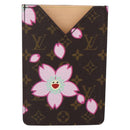 LOUIS VUITTON Monogram Cherry Blossom Etui Miroir M92018 LV Auth BA8069-13