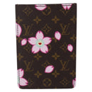 LOUIS VUITTON Monogram Cherry Blossom Etui Miroir M92018 LV Auth BA8069-2